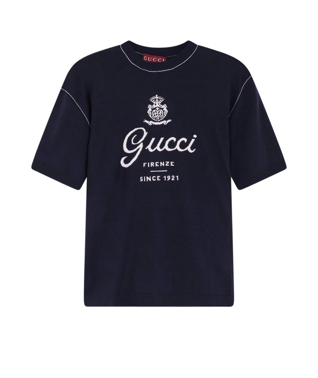 GUCCI Черный шелковый джемпер / свитер, фото 1