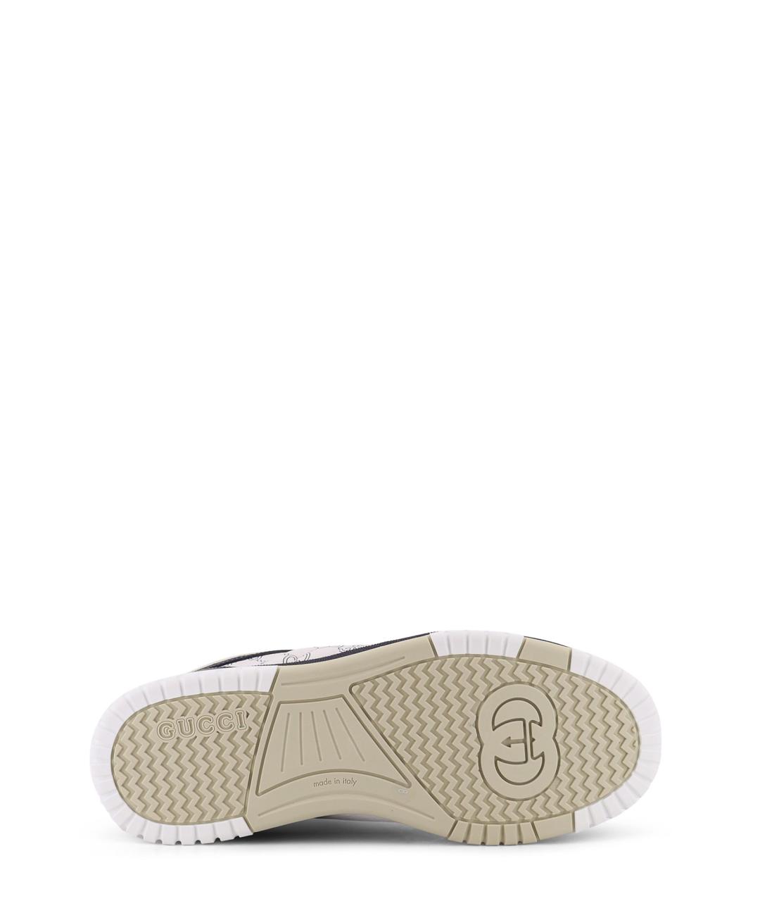GUCCI Мульти кожаные низкие кроссовки / кеды, фото 4
