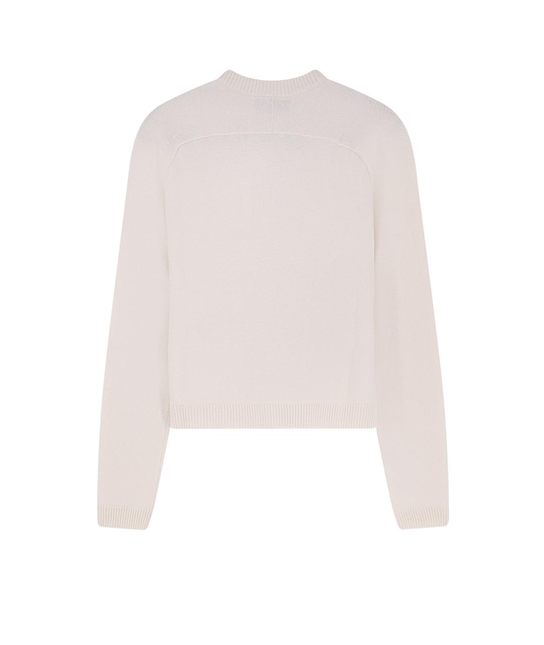 GUCCI Белый шерстяной кардиган, фото 2