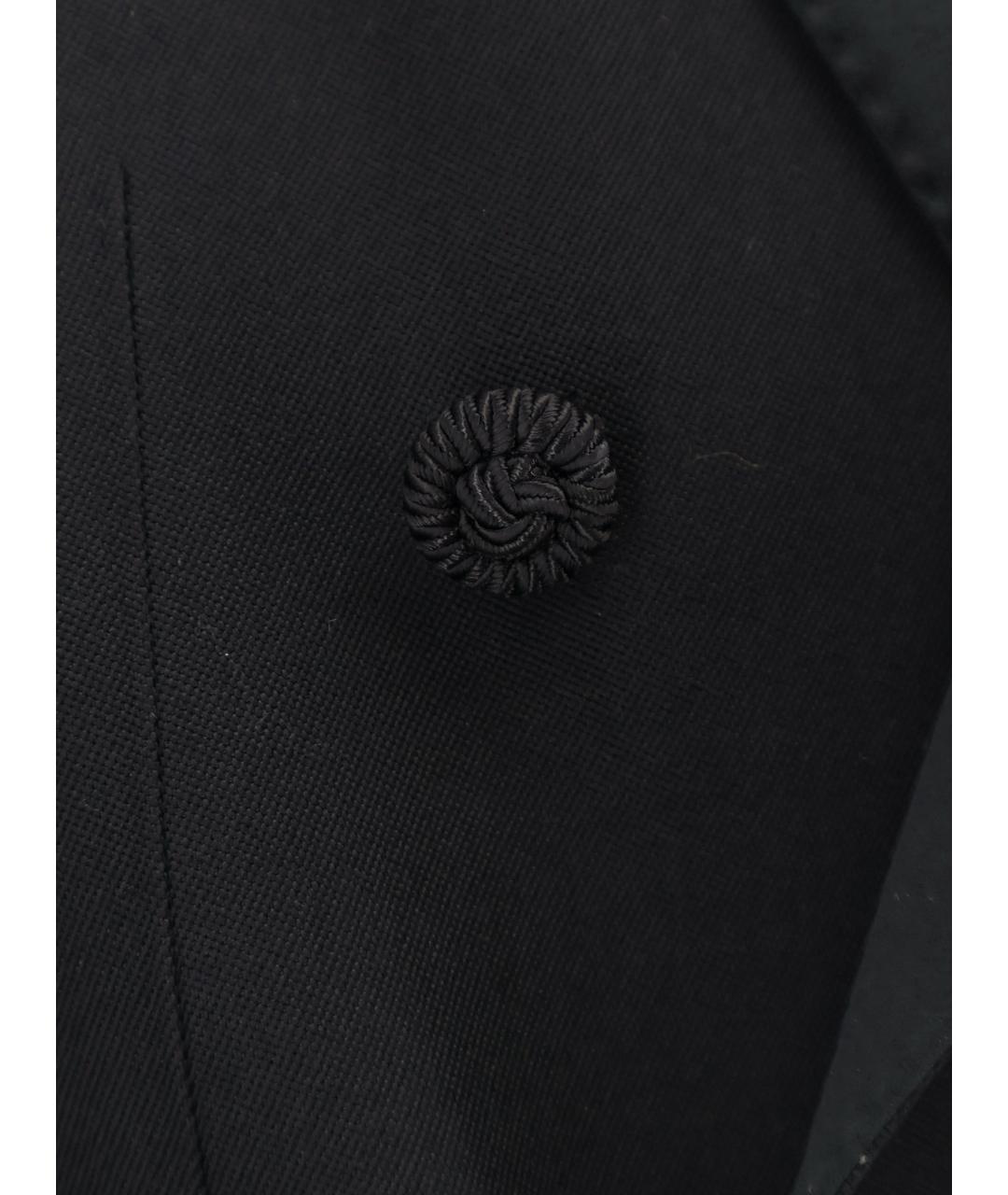 VALENTINO Черный шерстяной пиджак, фото 3