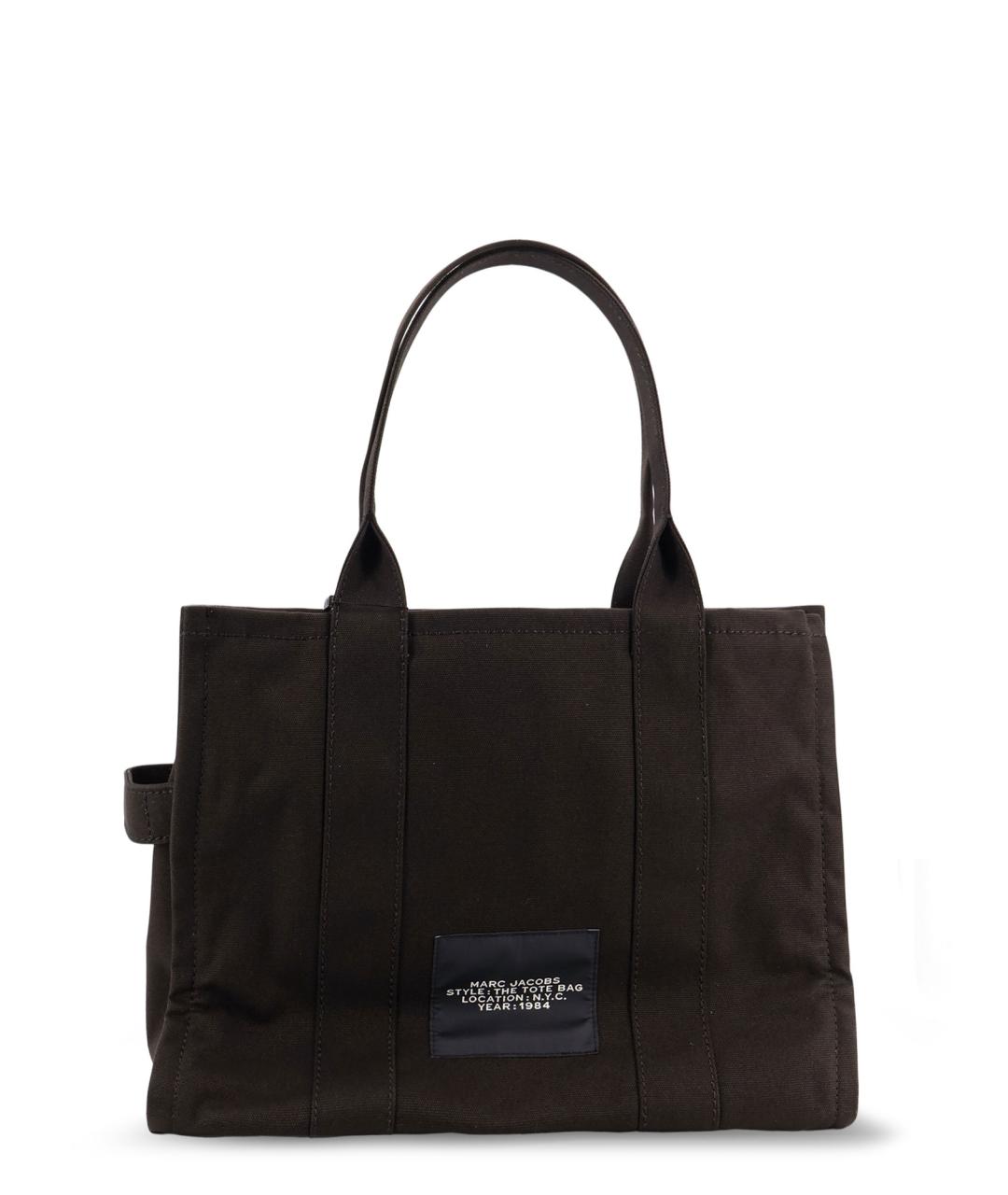 MARC JACOBS Черная тканевая сумка тоут, фото 2