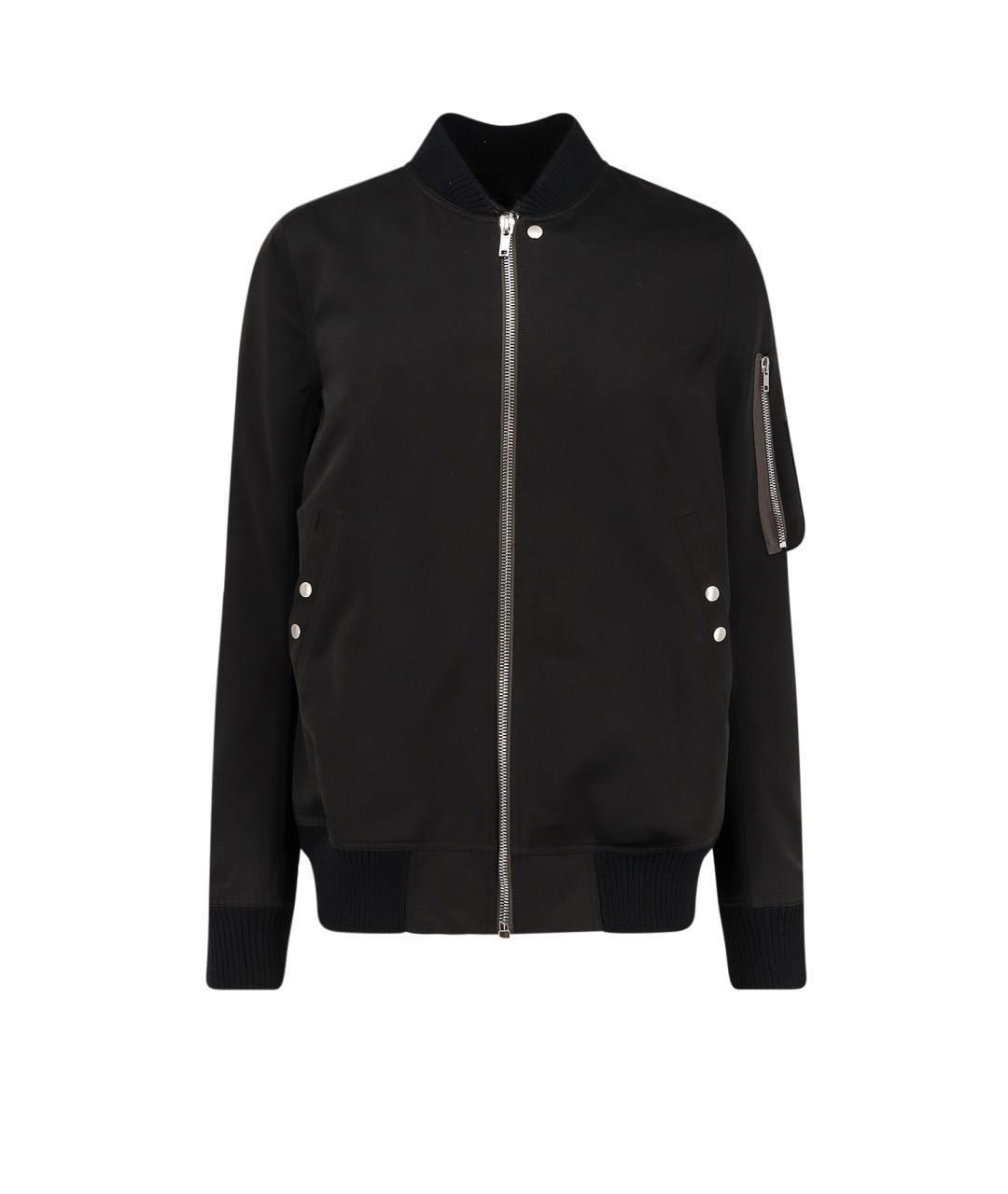 RICK OWENS Черная полиамидовая куртка, фото 1