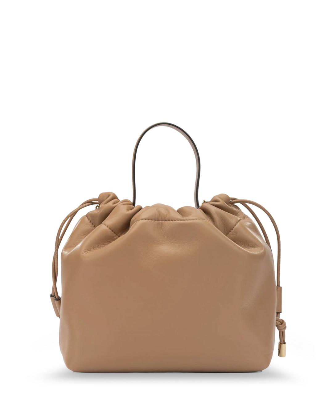 CHLOE Бежевая кожаная сумка через плечо, фото 2