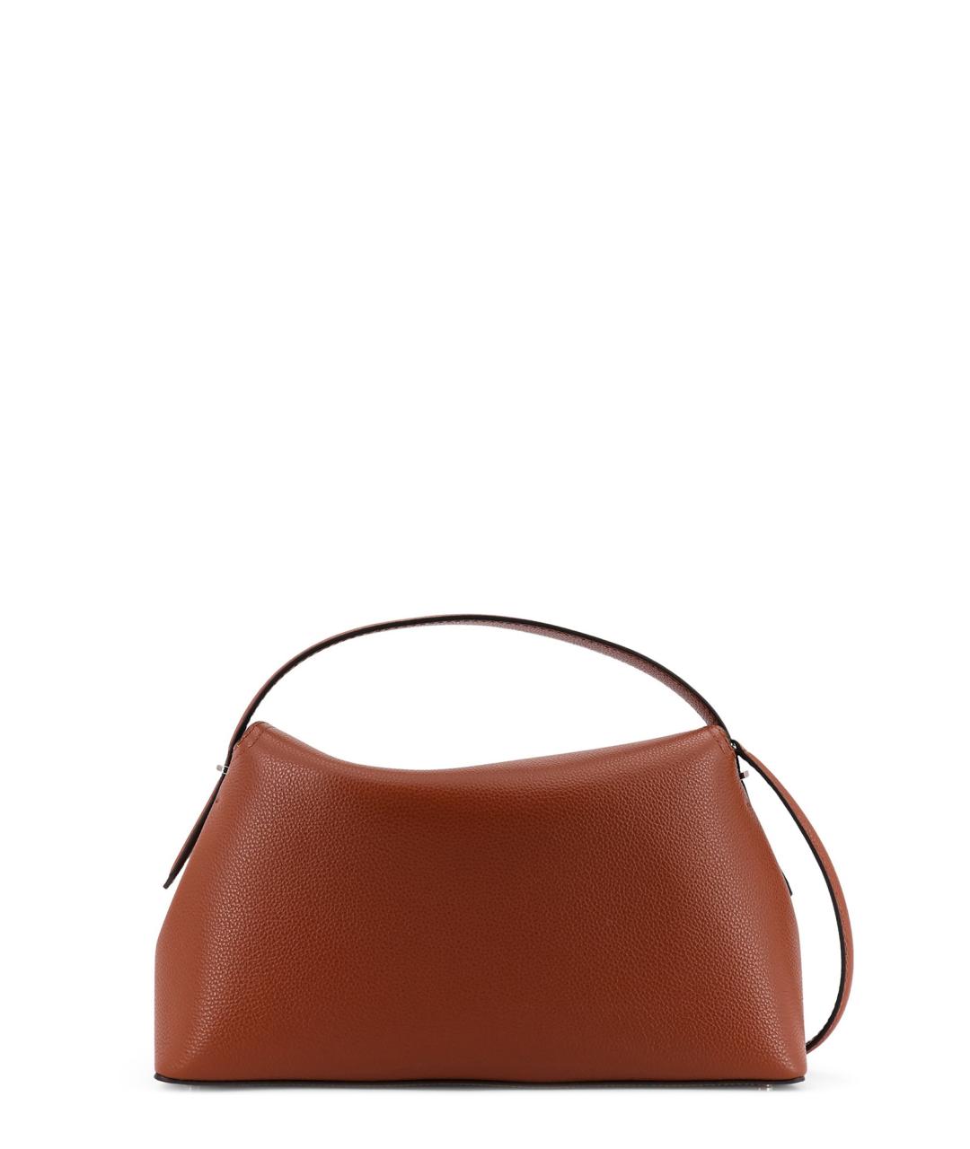 TOTEME Коричневая кожаная сумка через плечо, фото 2