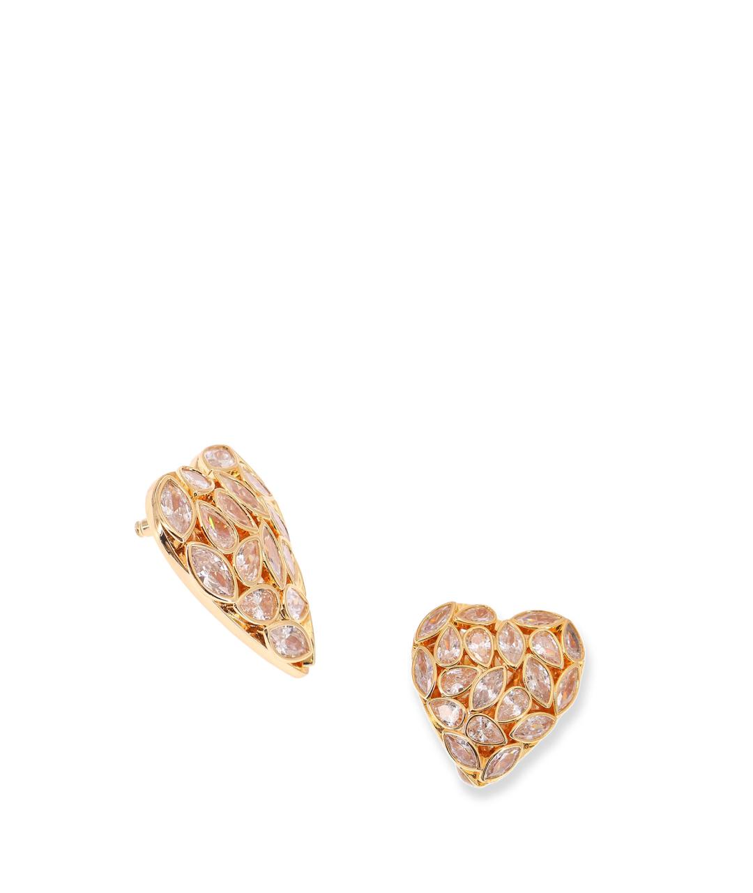 SELF-PORTRAIT Золотые латунные серьги, фото 2