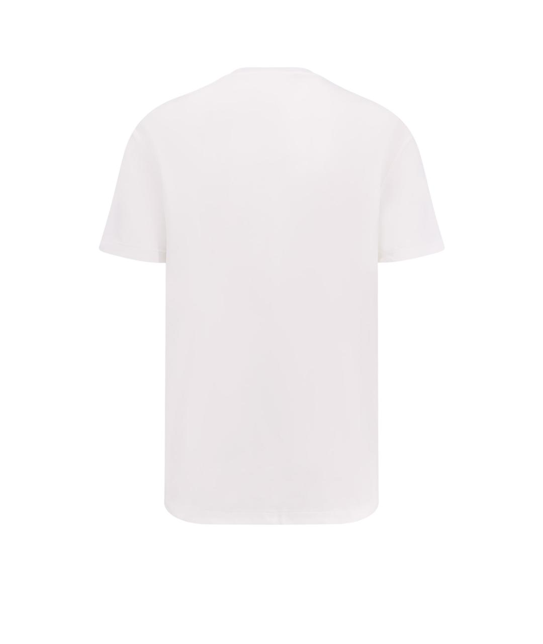 POLO RALPH LAUREN Белая хлопковая футболка, фото 2