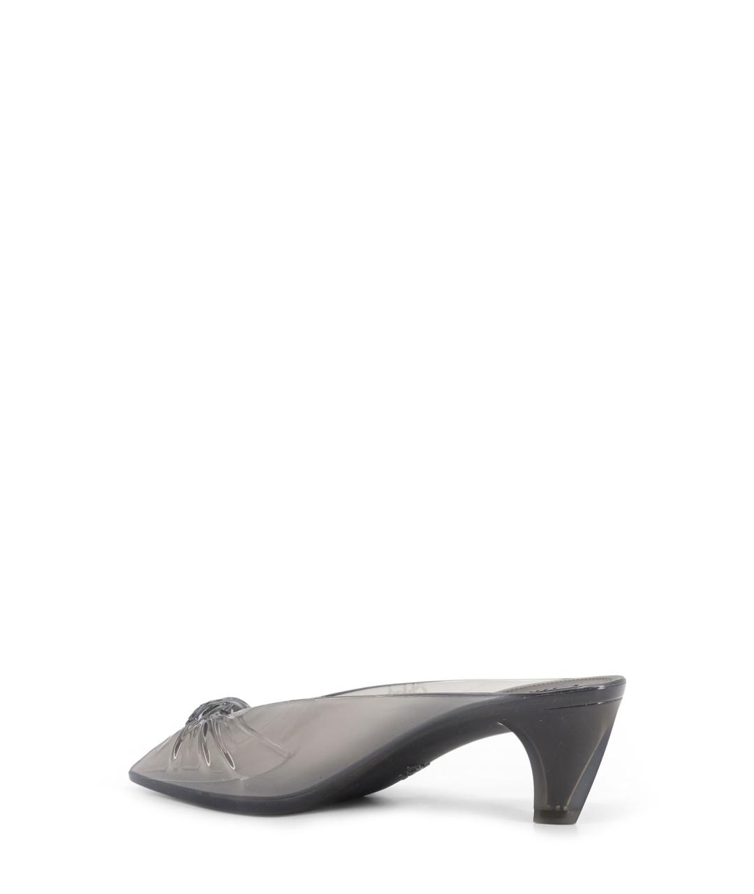 CHLOE Серые синтетические мюли, фото 3