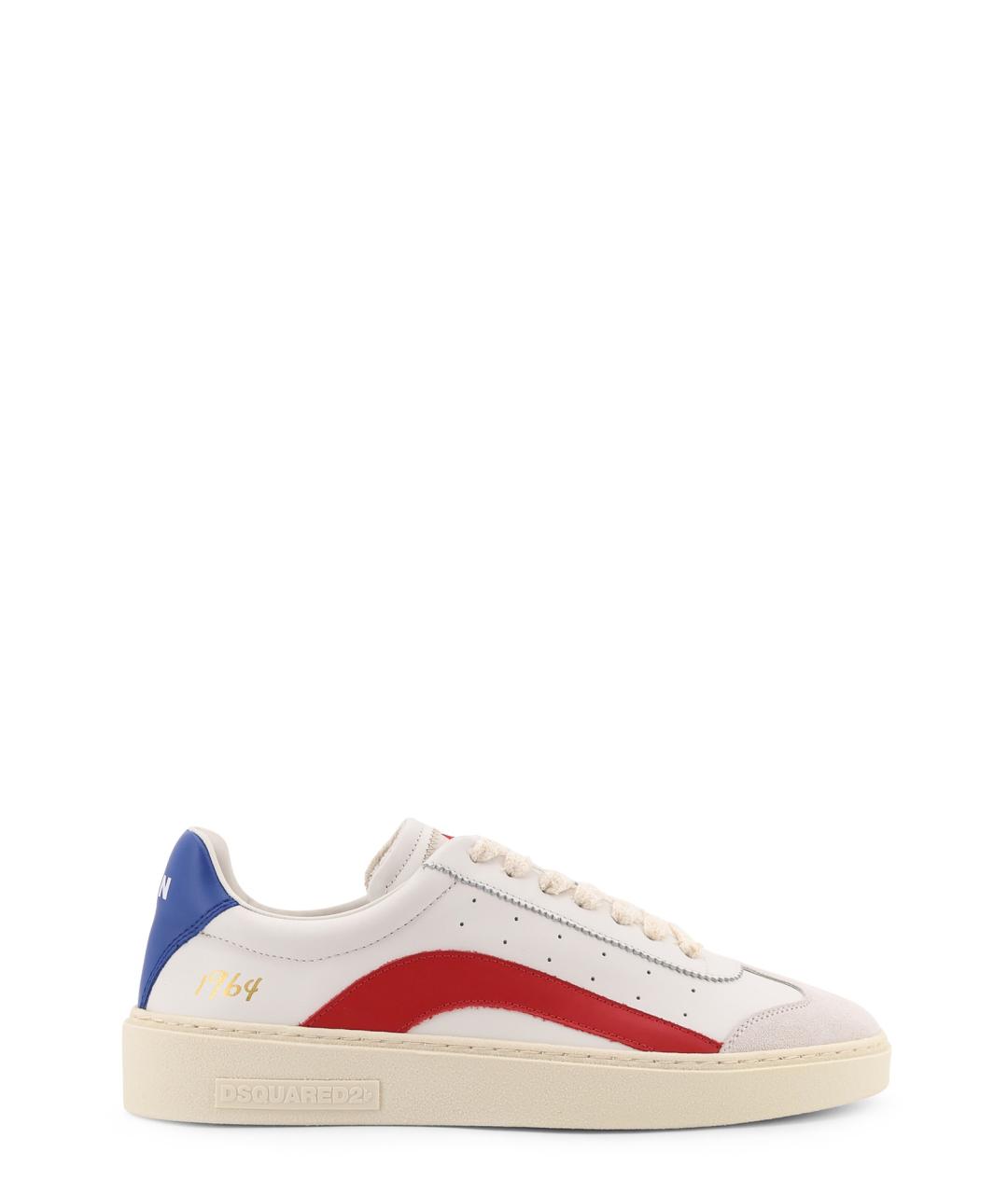 DSQUARED2 Мульти кожаные низкие кроссовки / кеды, фото 1