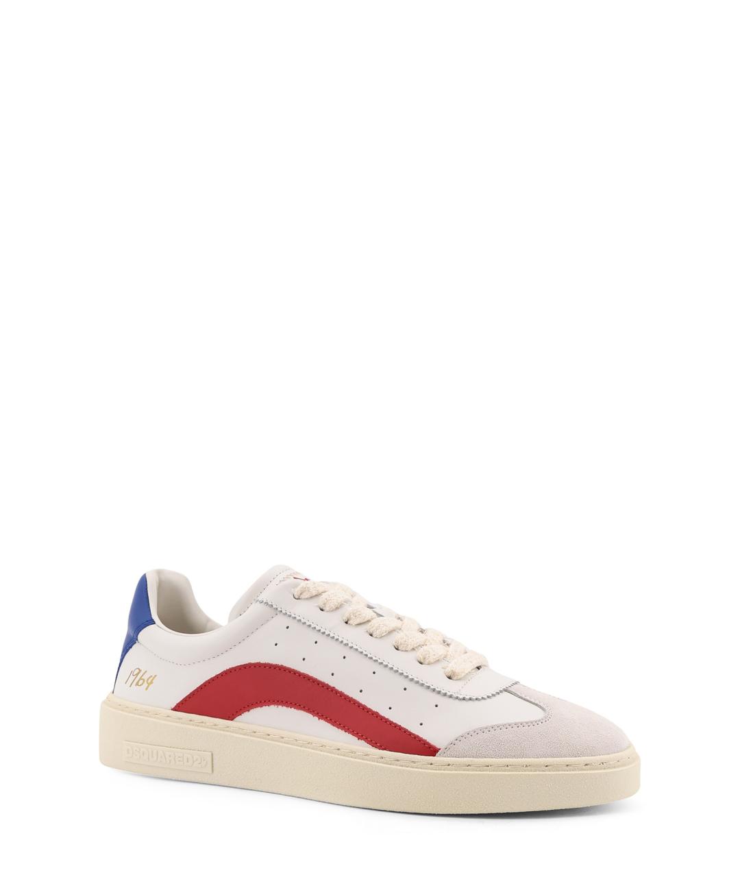 DSQUARED2 Мульти кожаные низкие кроссовки / кеды, фото 2