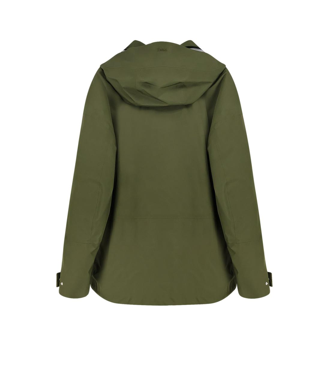 LAMINAR Зеленая полиэстеровая куртка, фото 2