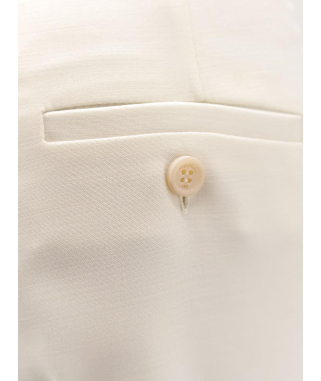 MAX MARA Бежевые прямые брюки, фото 3