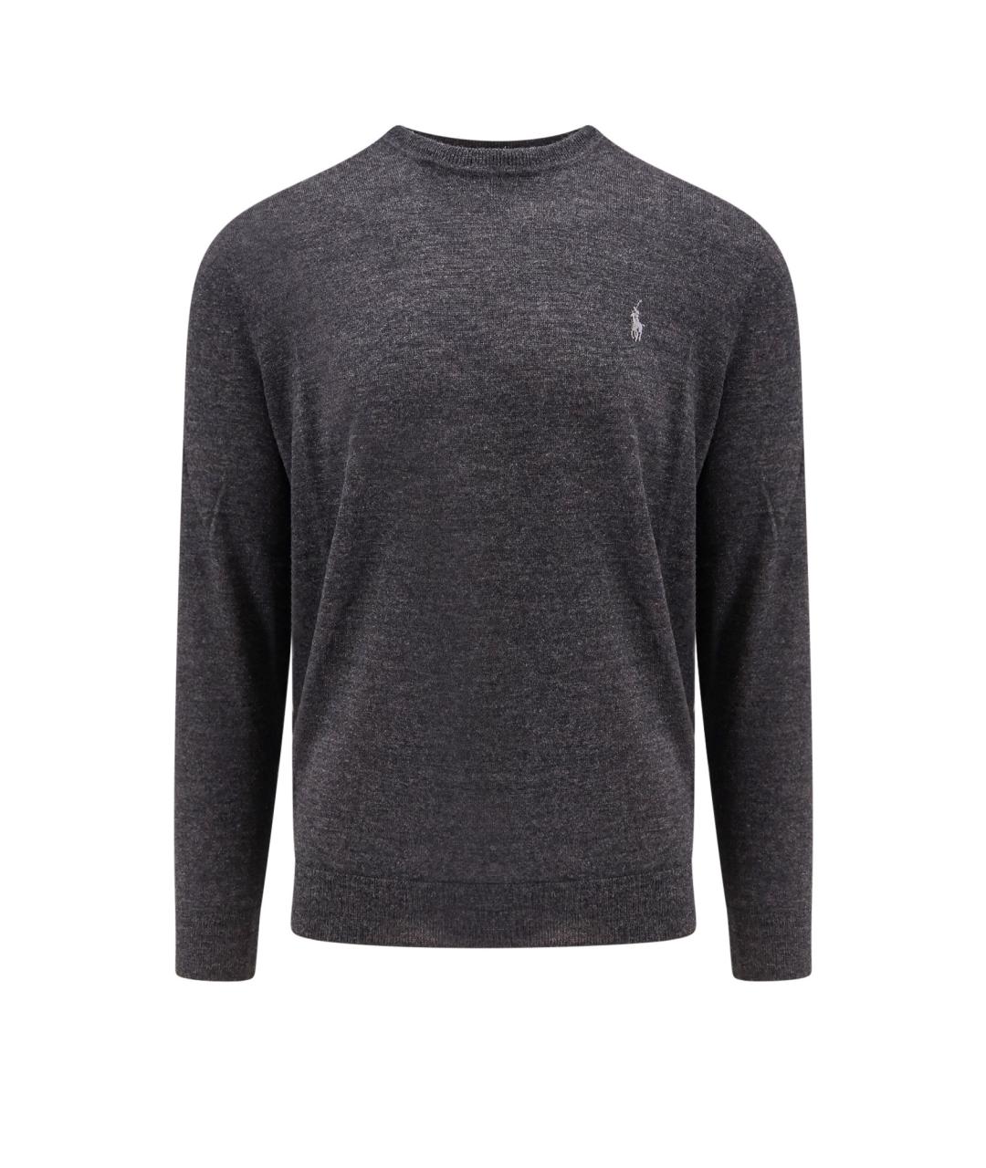 POLO RALPH LAUREN Серый шерстяной джемпер / свитер, фото 3