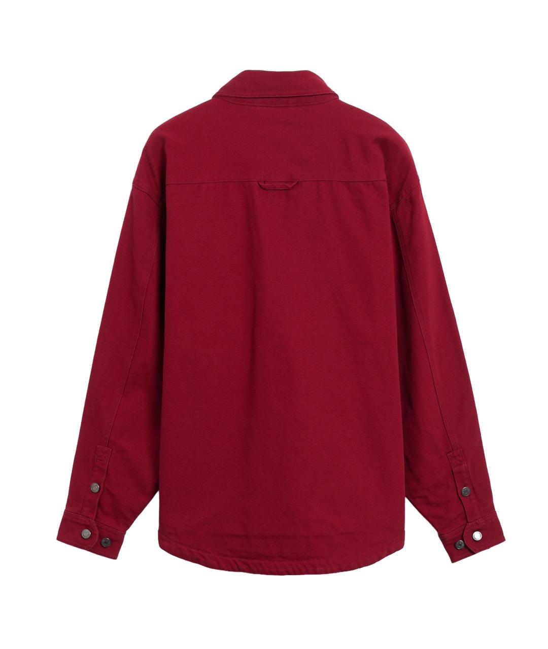 CARHARTT WIP Красная хлопковая куртка, фото 2