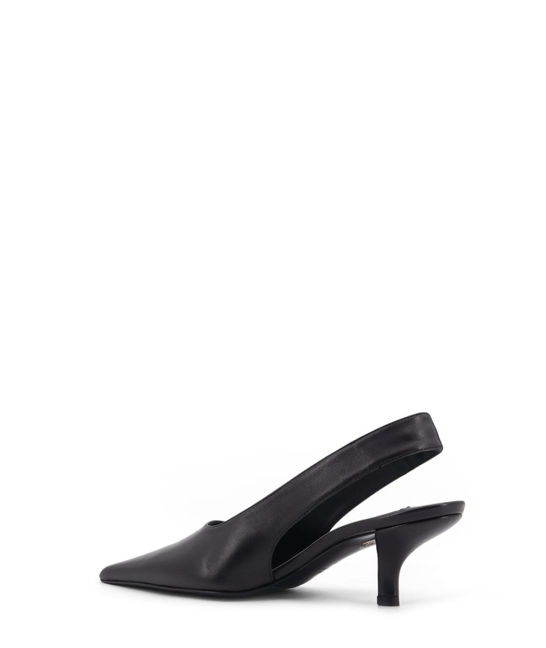 TOTEME Черные кожаные туфли, фото 3