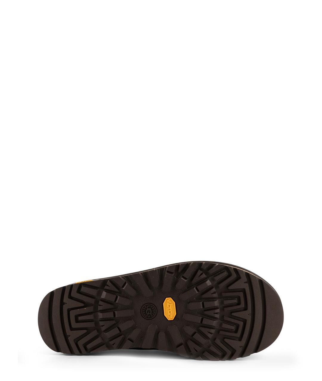 UGG AUSTRALIA Коричневые замшевые низкие ботинки, фото 4