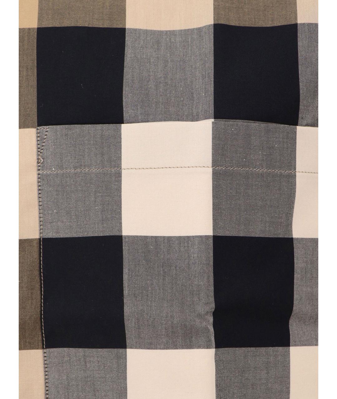 BURBERRY Мульти хлопковая кэжуал рубашка, фото 3