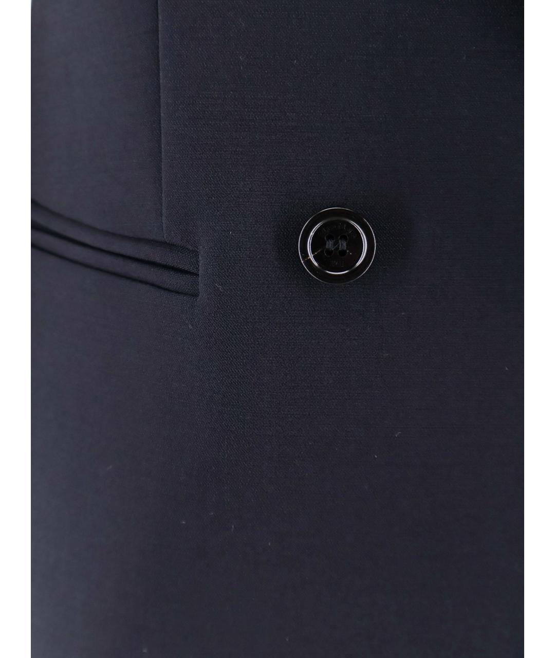 MAX MARA Темно-синий шерстяной жакет/пиджак, фото 3
