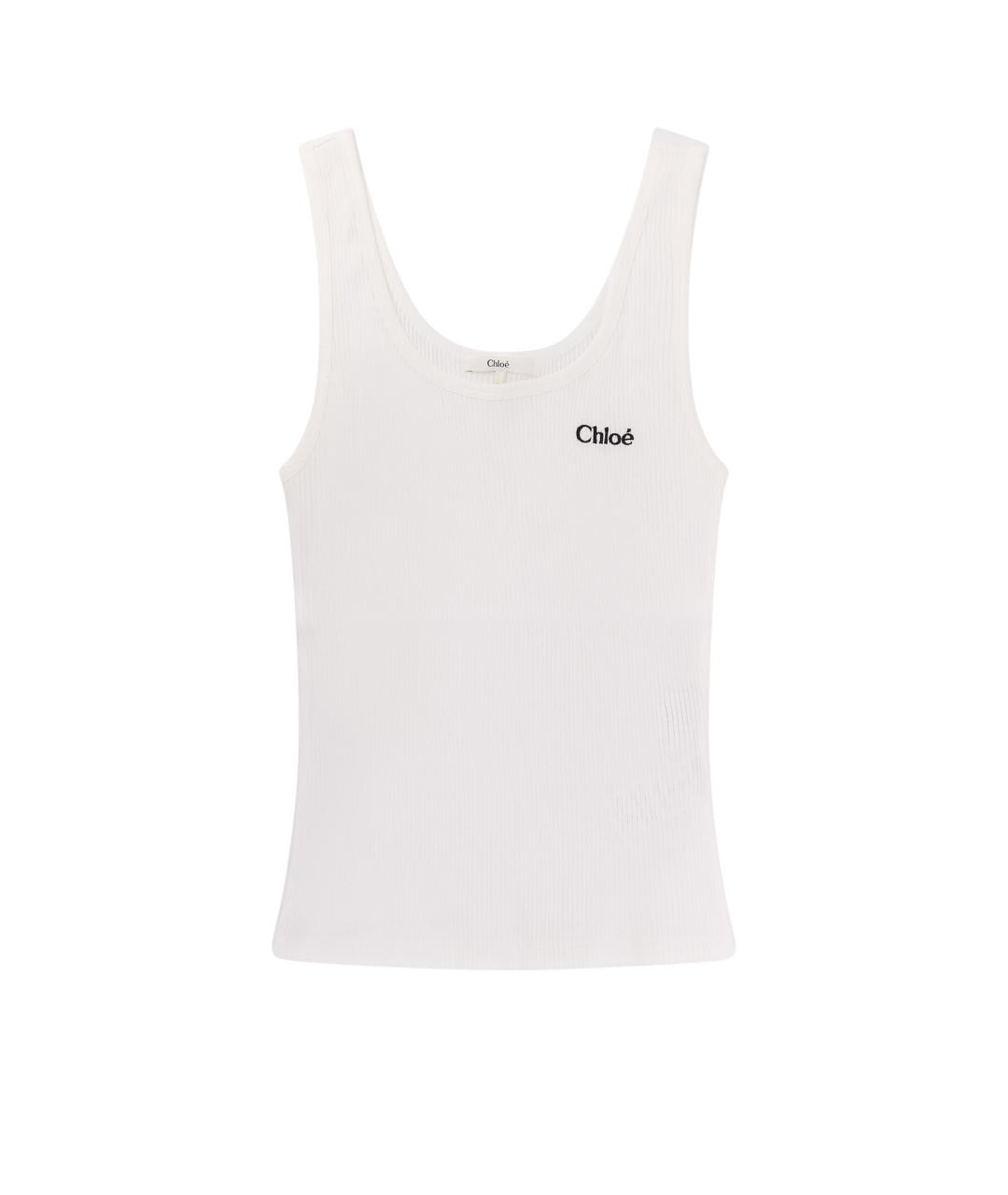 CHLOE Хлопковая майка, фото 1