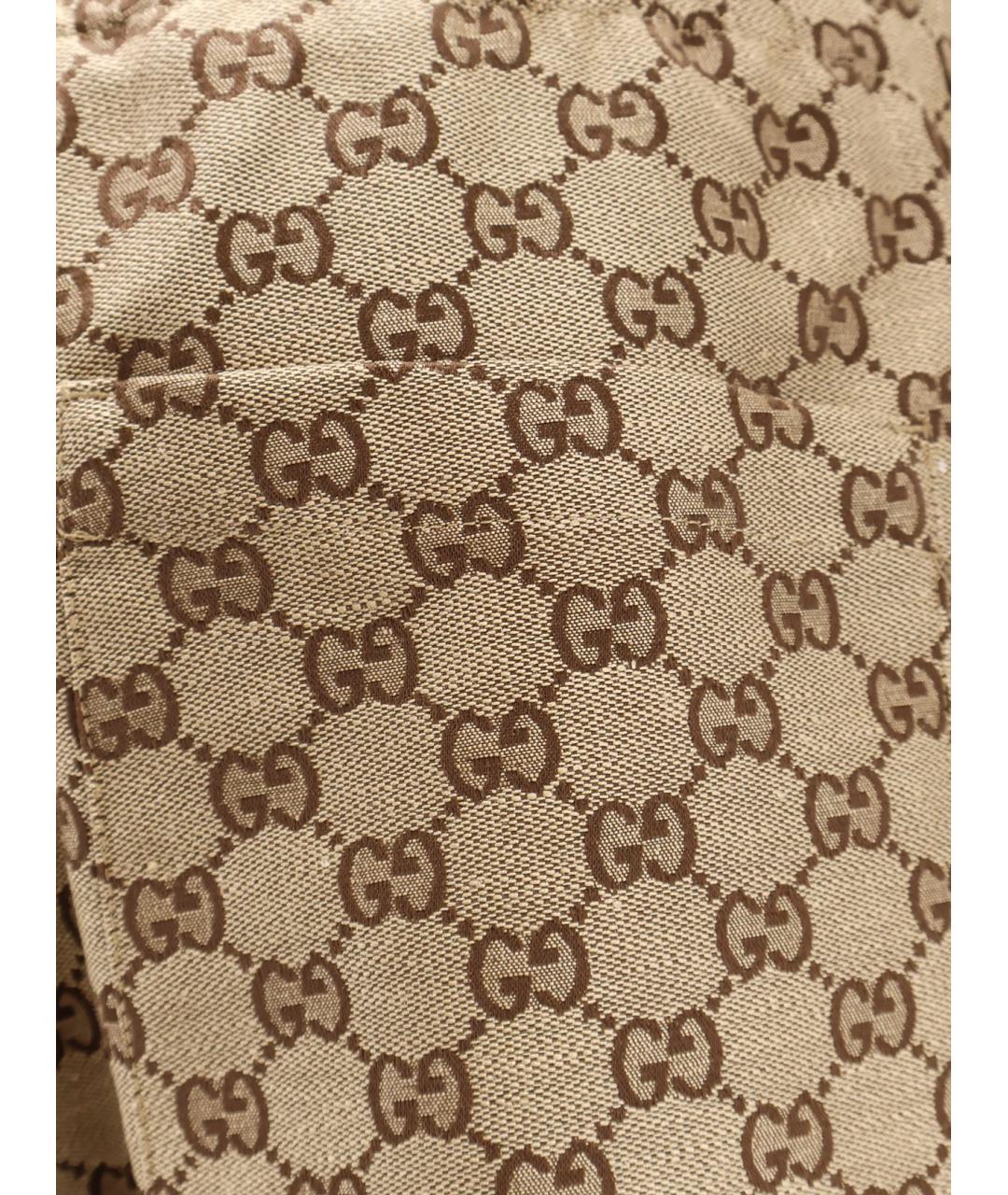 GUCCI Бежевые льняные шорты, фото 3