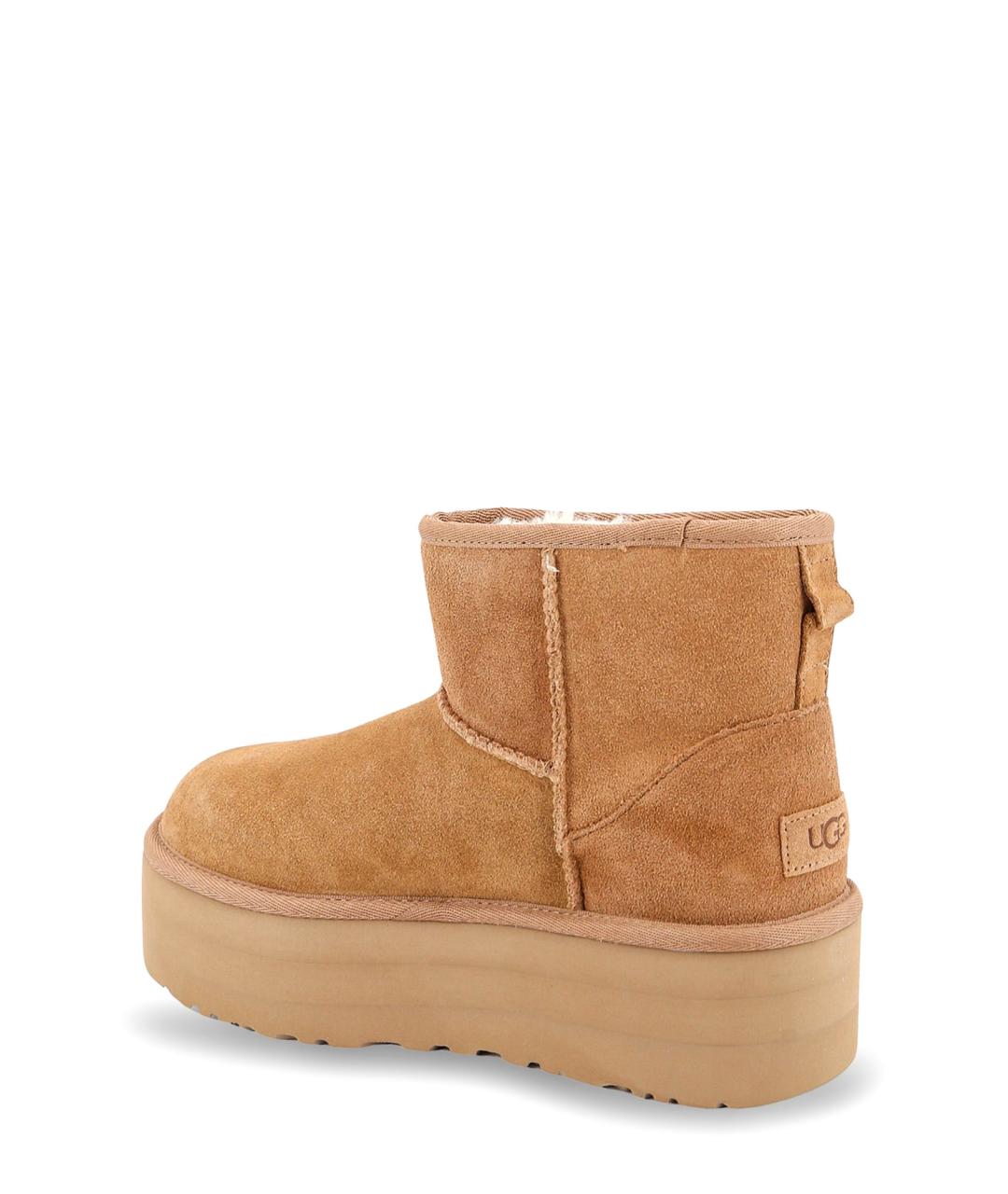 UGG AUSTRALIA Коричневые замшевые ботинки, фото 3