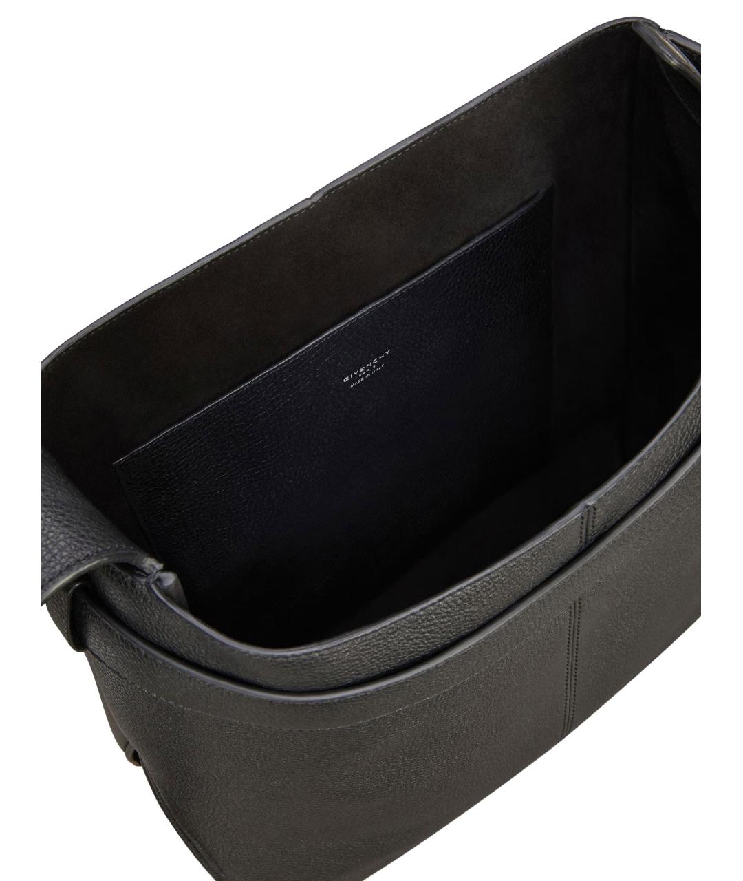 GIVENCHY Черная кожаная сумка на плечо, фото 3