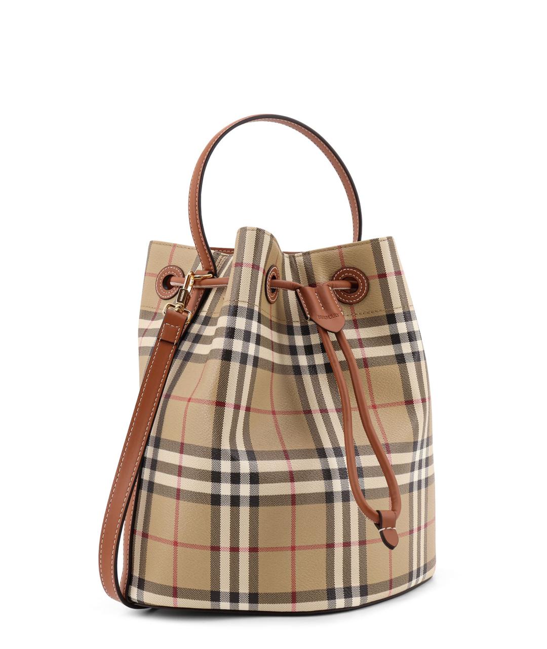 BURBERRY Бежевая сумка тоут, фото 3