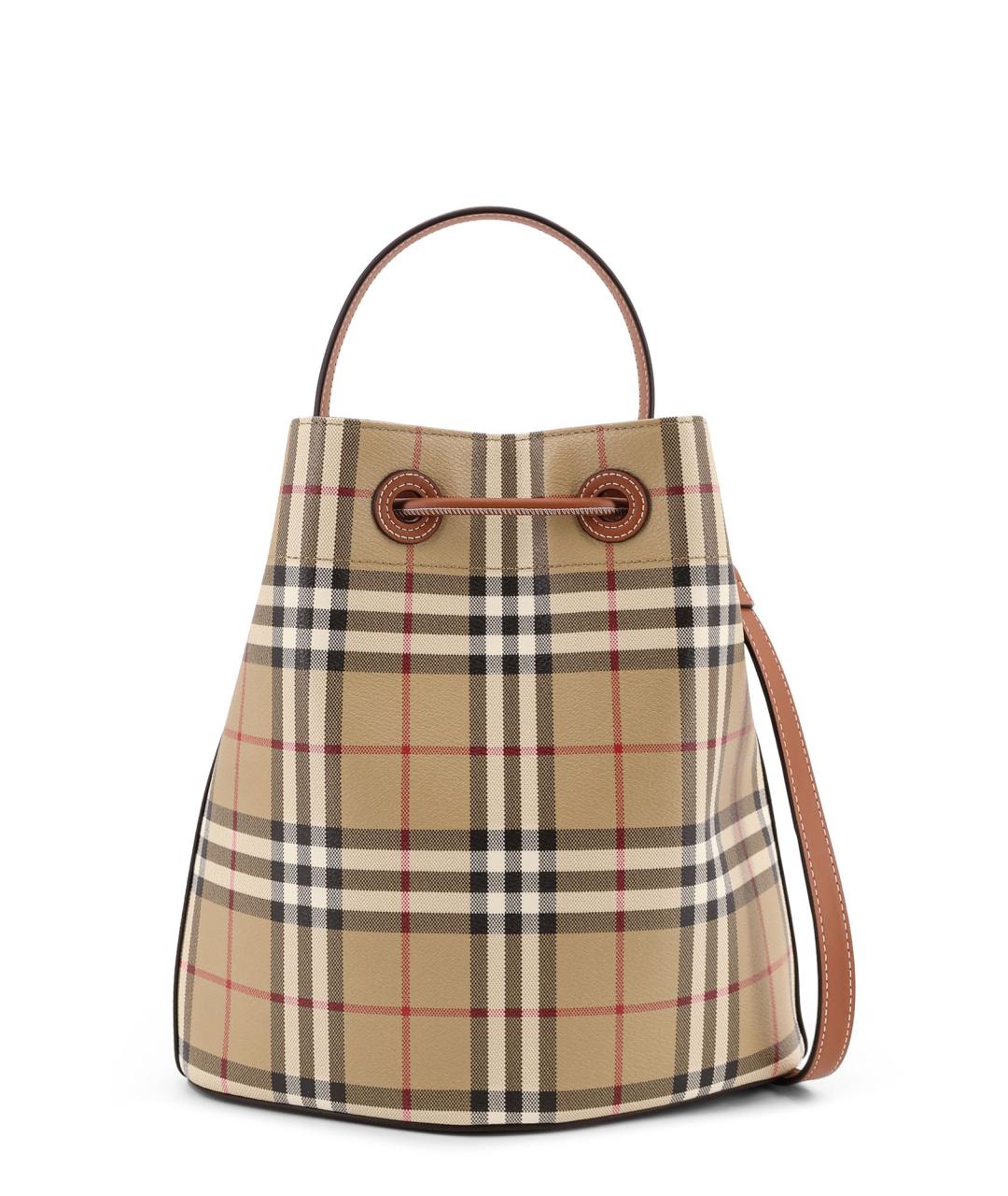 BURBERRY Бежевая сумка тоут, фото 2