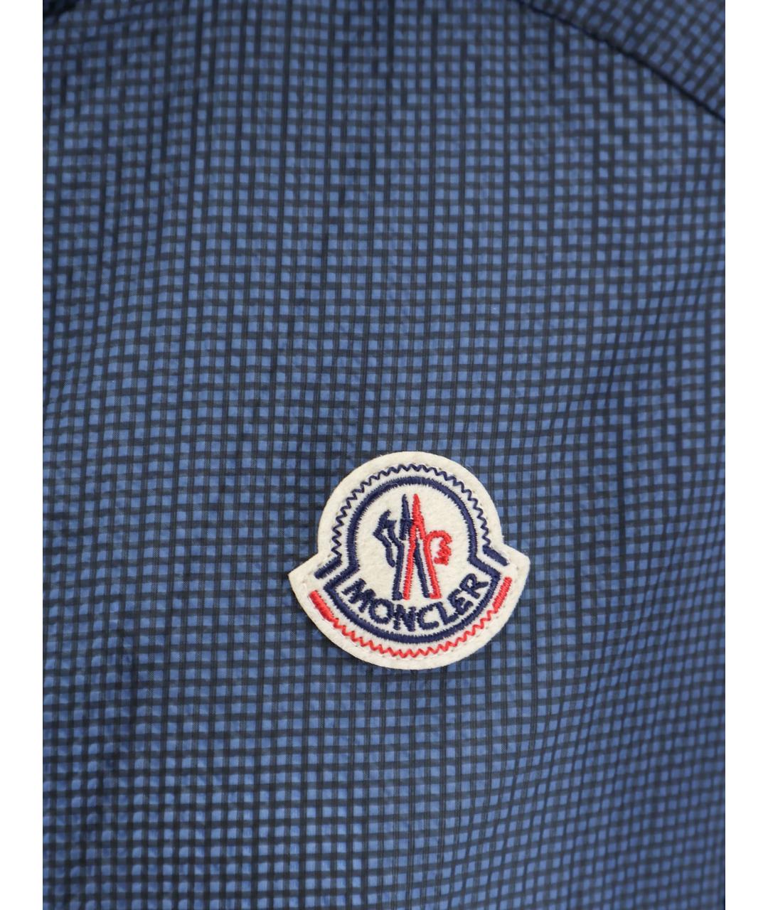 MONCLER Черная полиамидовая куртка, фото 3