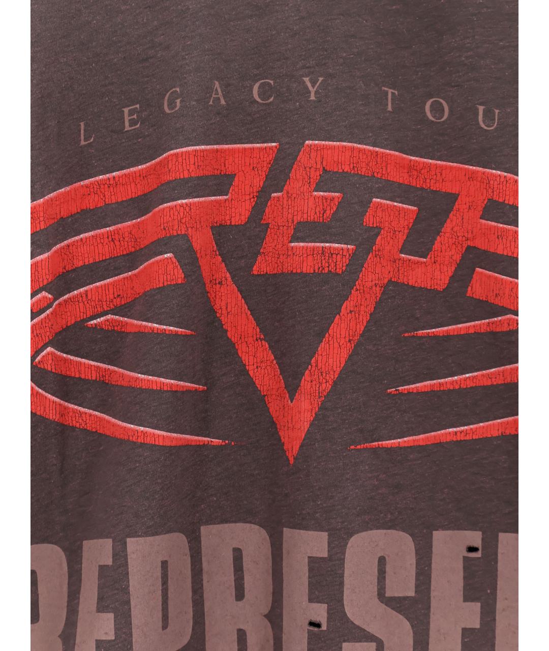 REPRESENT Черная хлопковая футболка, фото 3