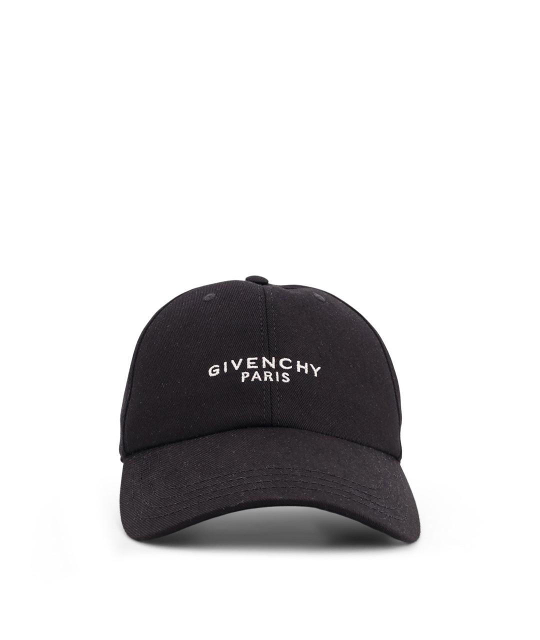 GIVENCHY Черная хлопковая кепка/бейсболка, фото 1
