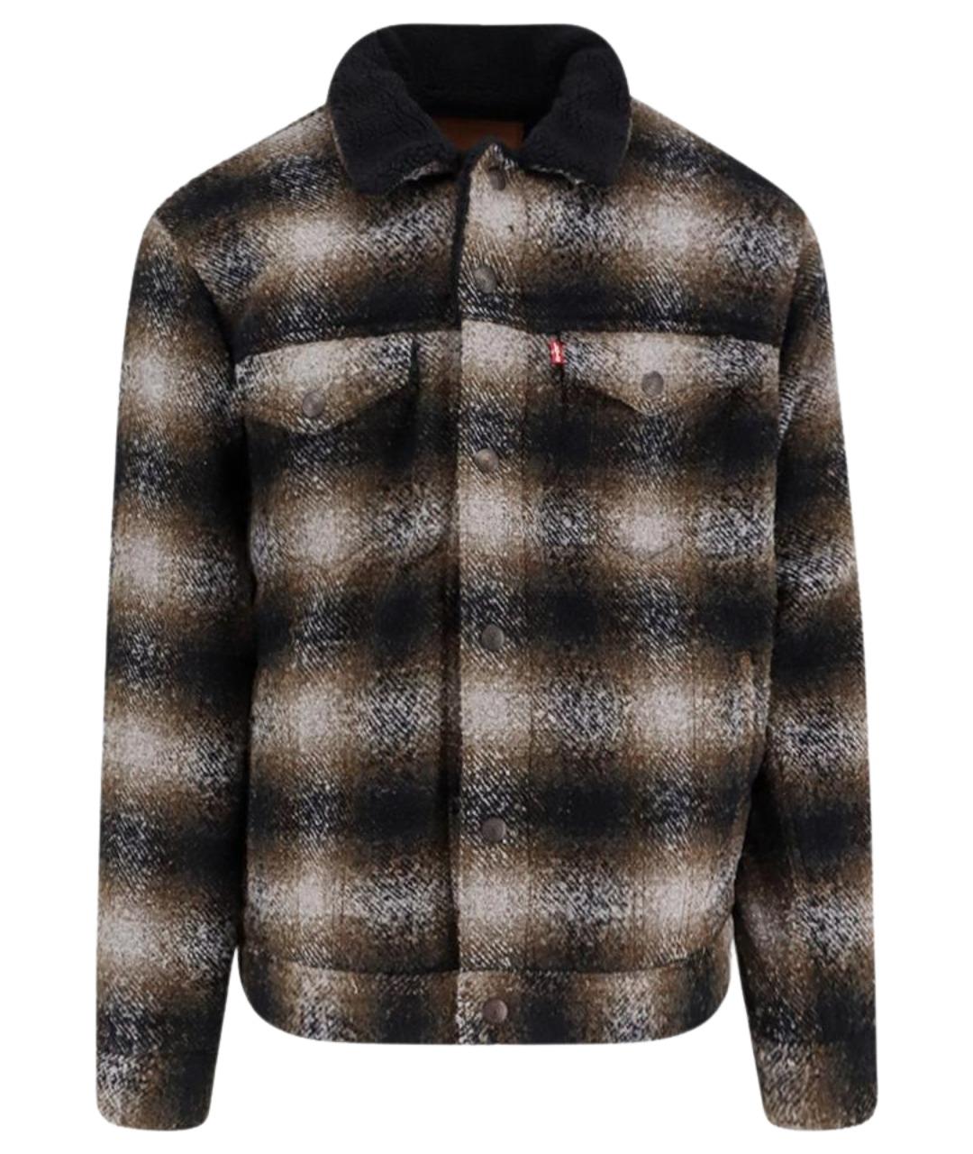 LEVI'S Бежевая полиэстеровая куртка, фото 1