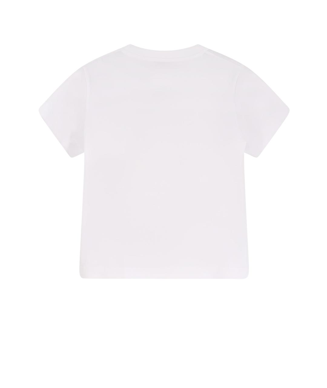 GIVENCHY Белая хлопковая футболка, фото 2