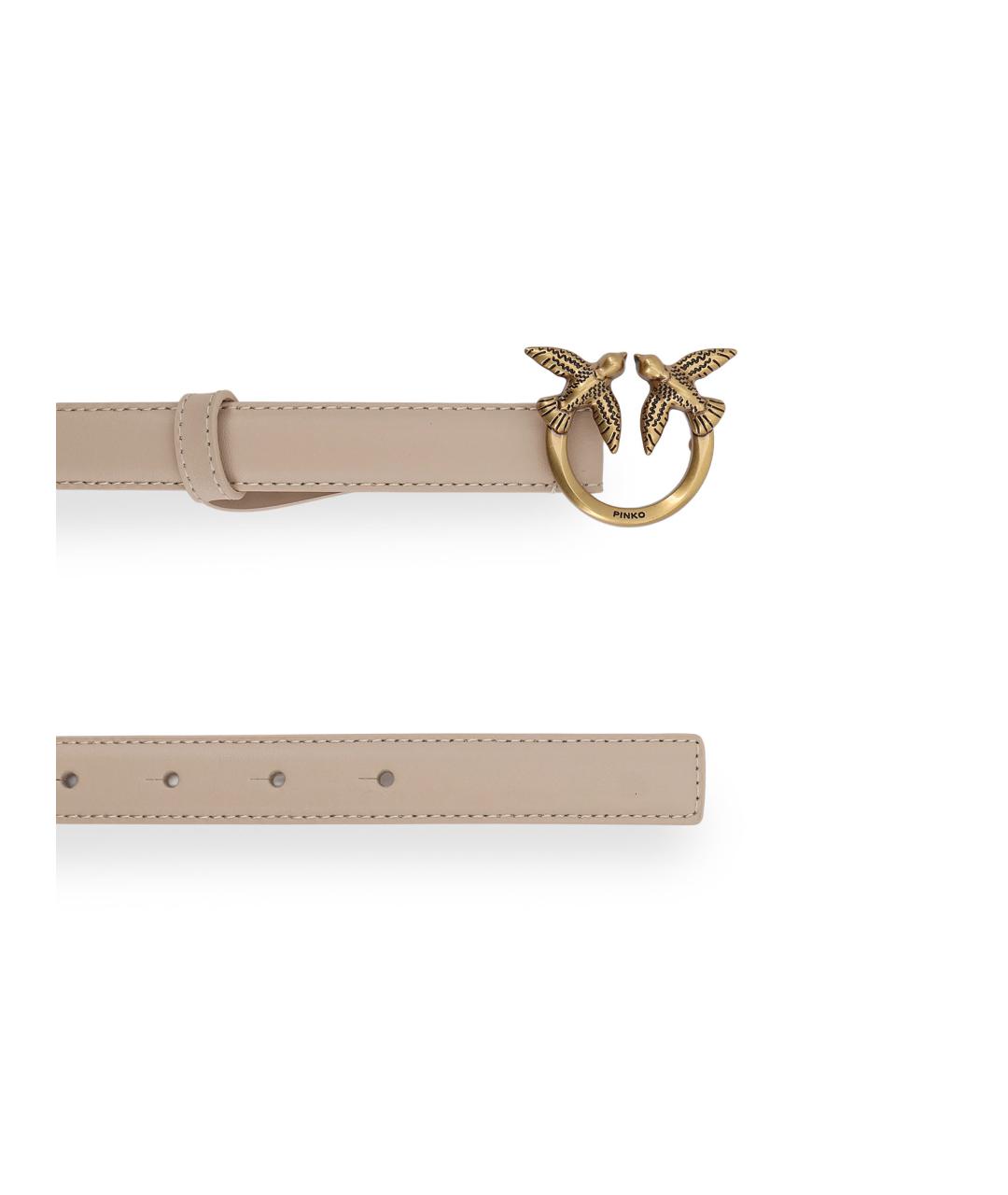 PINKO Бежевый ремень, фото 2