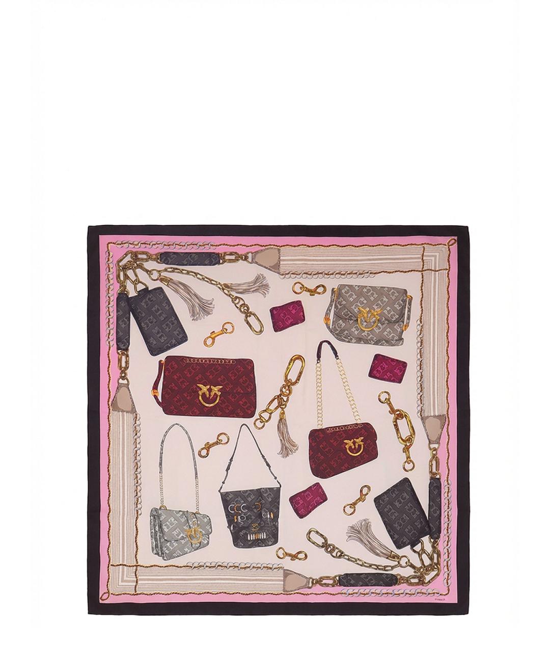 PINKO Мульти шелковый платок, фото 1