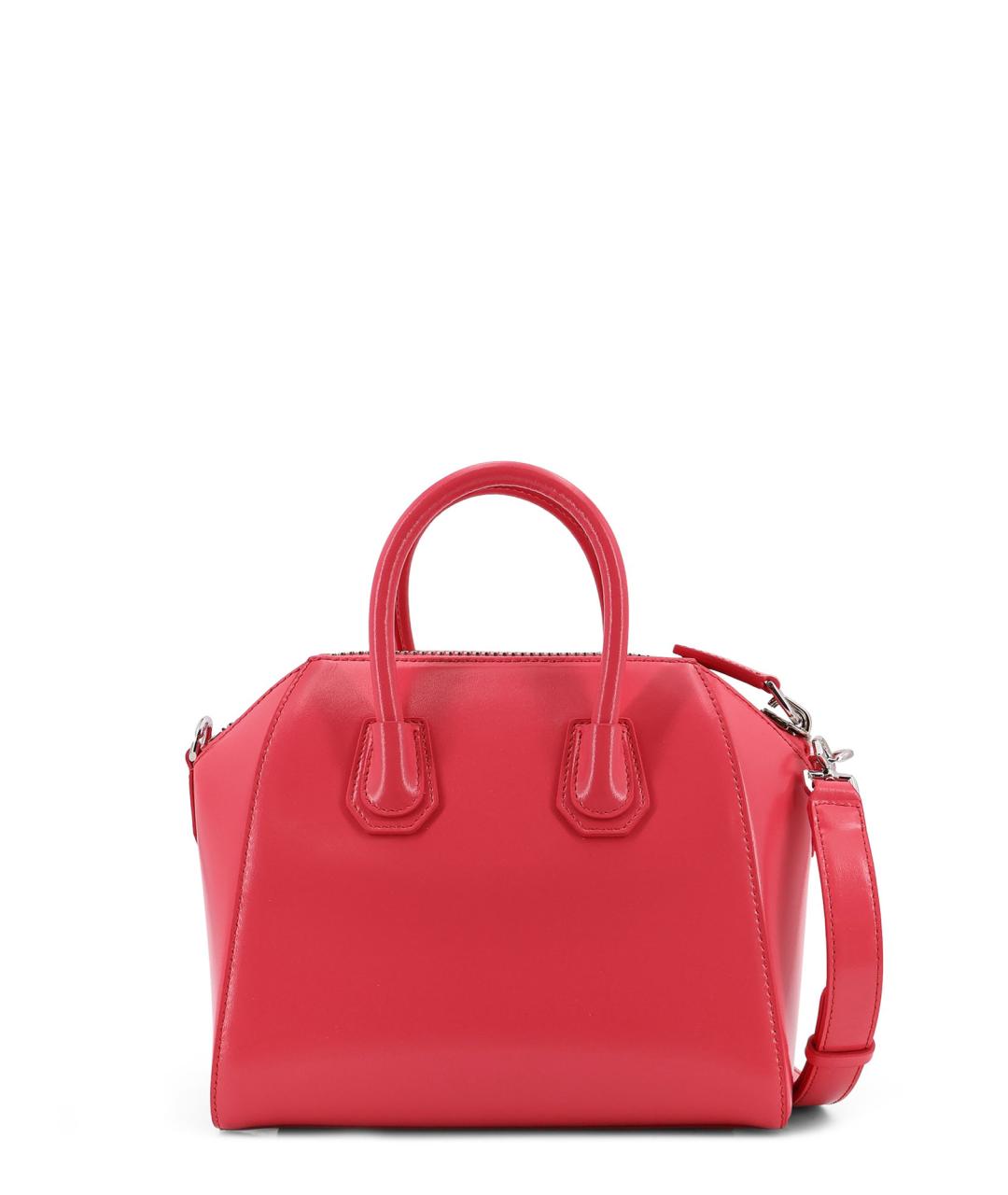 GIVENCHY Розовая кожаная сумка тоут, фото 2