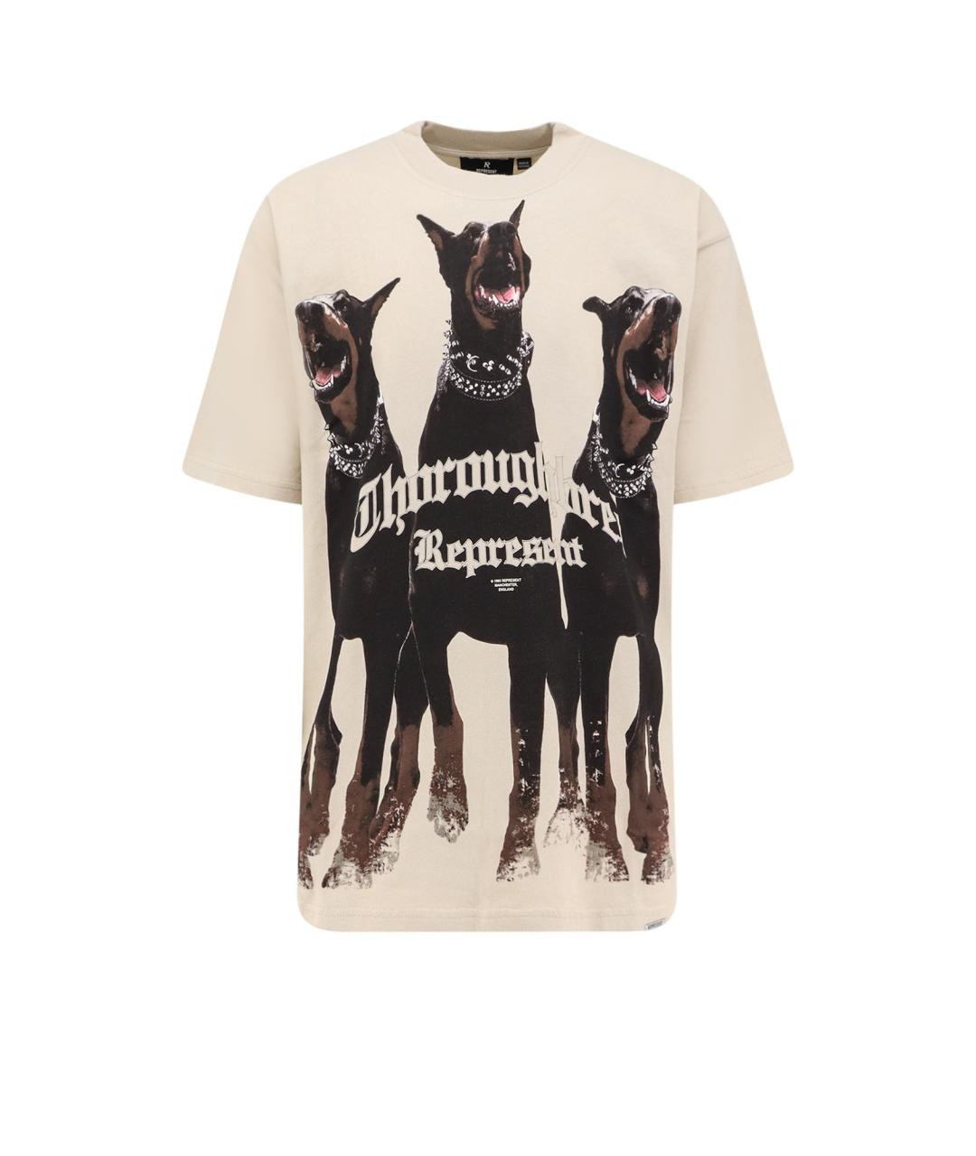 REPRESENT Мульти хлопковая футболка, фото 1