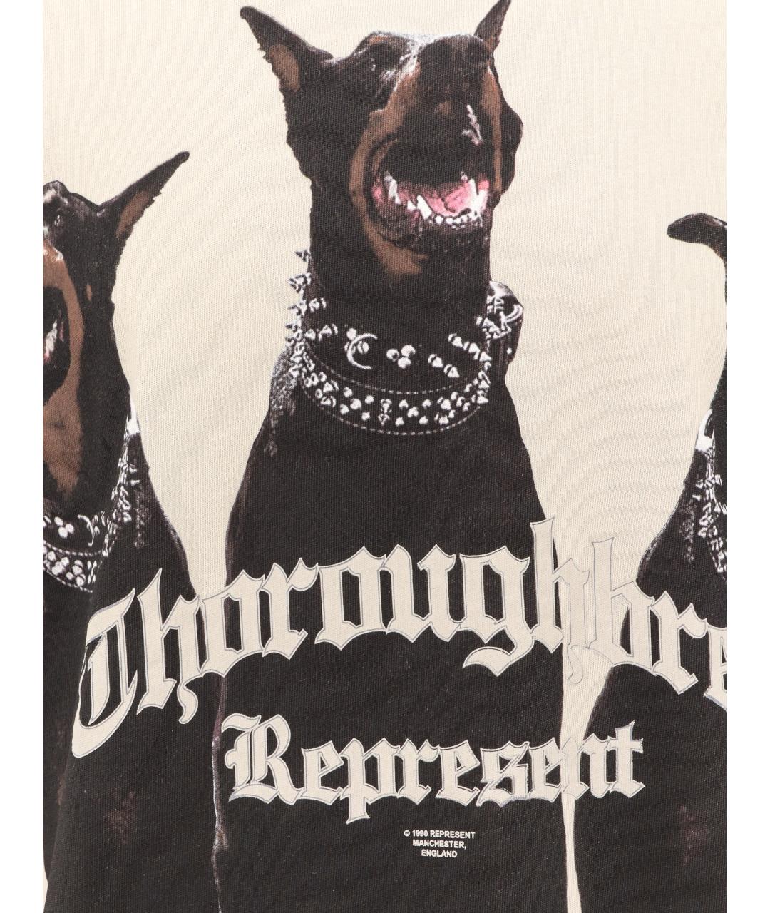 REPRESENT Мульти хлопковая футболка, фото 3