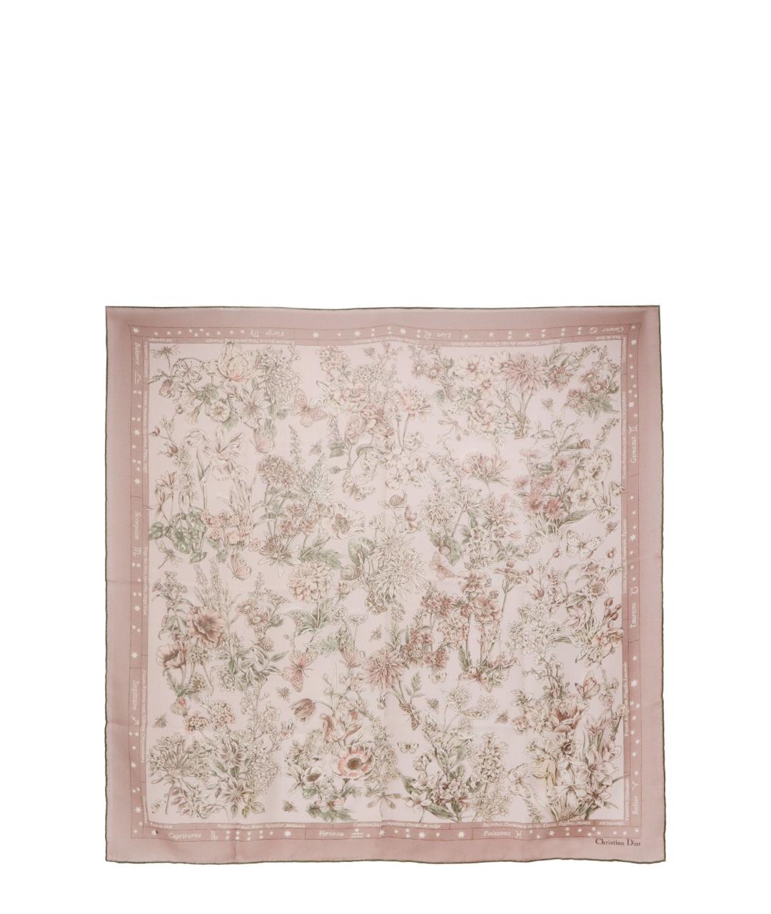 CHRISTIAN DIOR Мульти кашемировый платок, фото 1