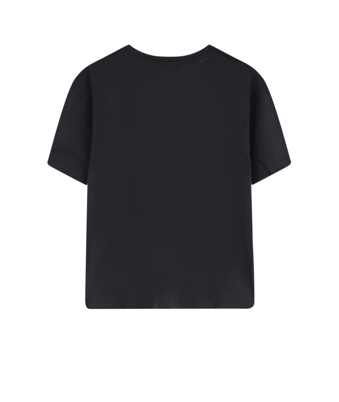 TOTEME Черная футболка, фото 2