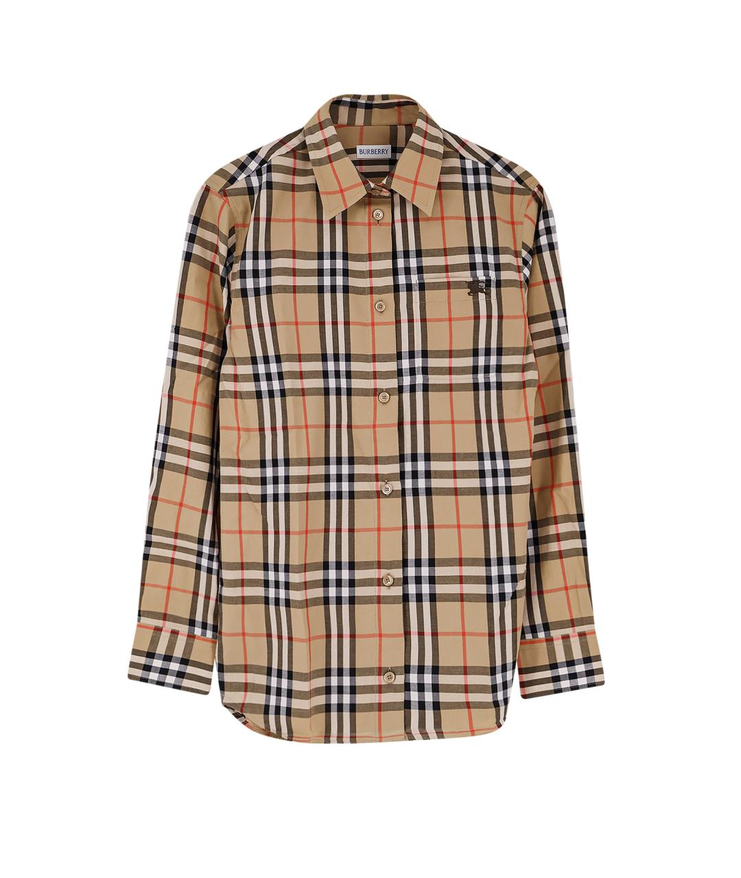 BURBERRY Мульти хлопковая рубашка, фото 1