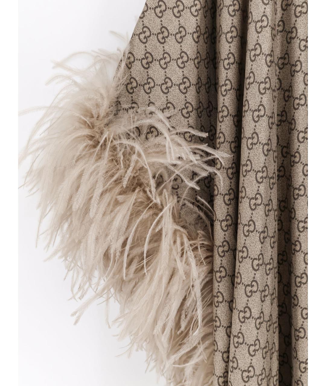 GUCCI Мульти шелковое вечернее платье, фото 3