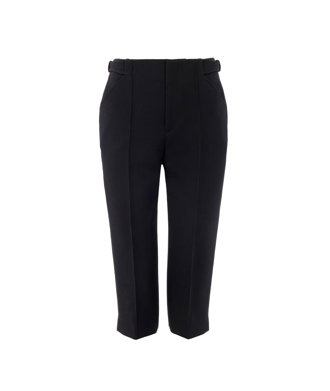 CHLOE Черные шерстяные бриджи, фото 1