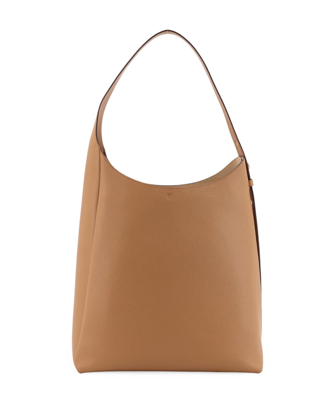 TORY BURCH Бежевая кожаная сумка тоут, фото 1