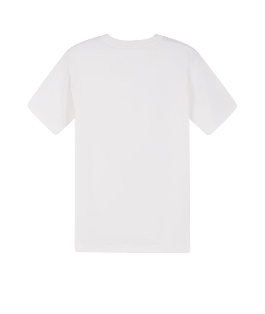 GUCCI Белая хлопковая футболка, фото 2