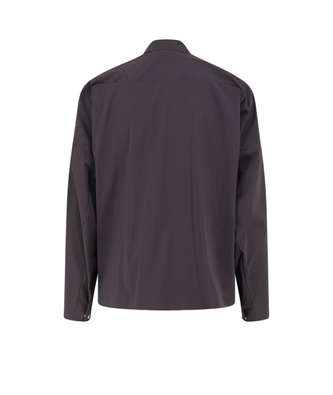 STONE ISLAND Серая полиамидовая куртка, фото 2