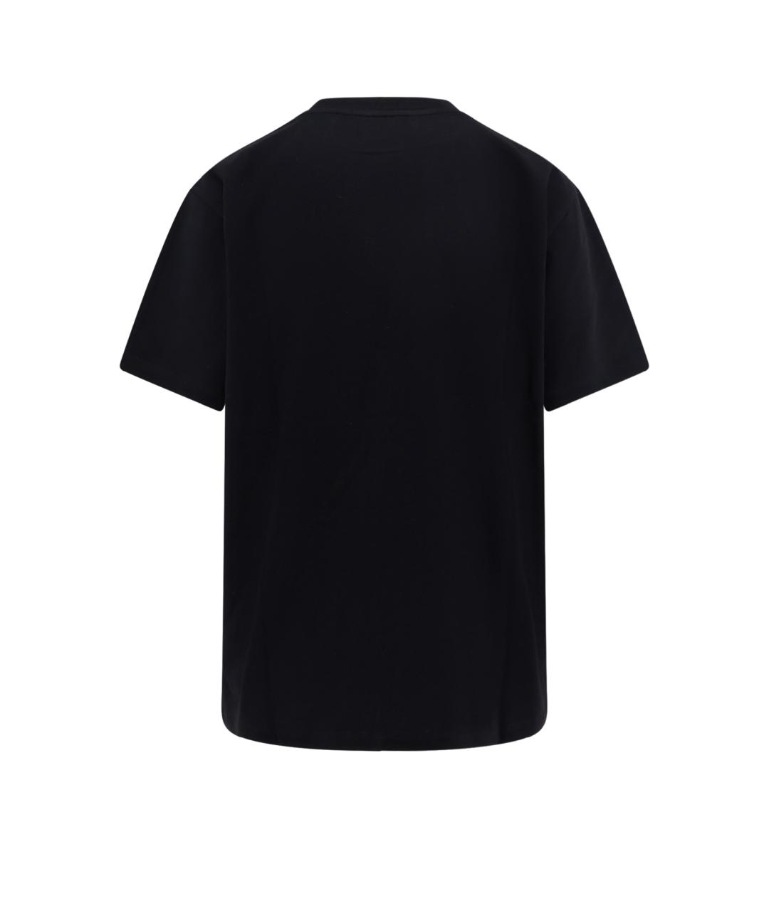 COPERNI Черная хлопковая футболка, фото 2