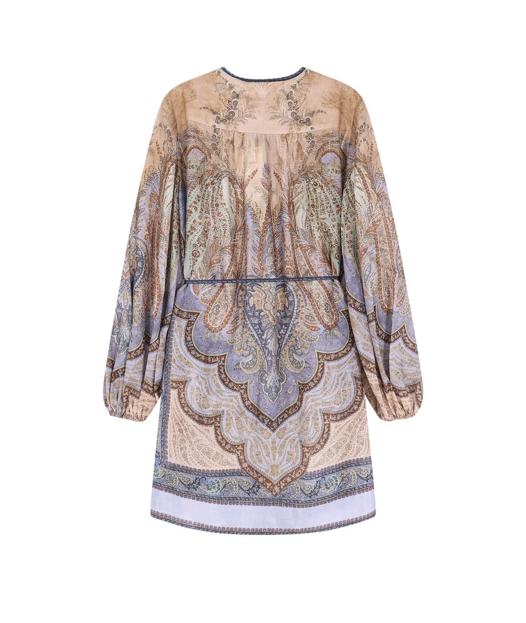 ZIMMERMANN Мульти шелковое платье, фото 2