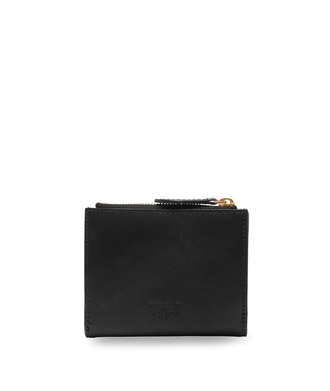 PINKO Черный кожаный кошелек, фото 2