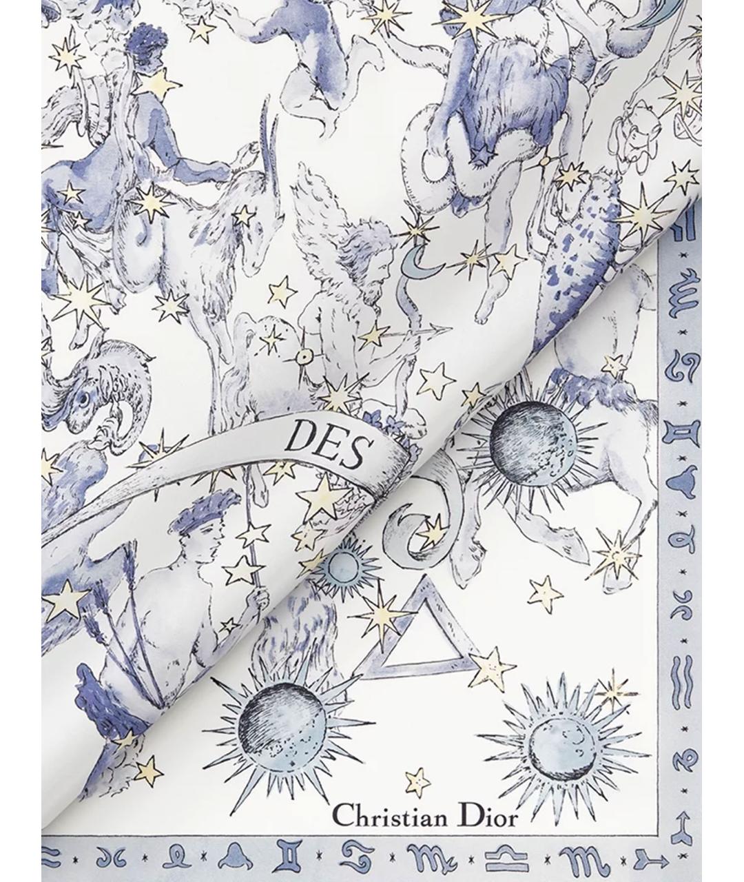 CHRISTIAN DIOR Мульти шелковый платок, фото 2