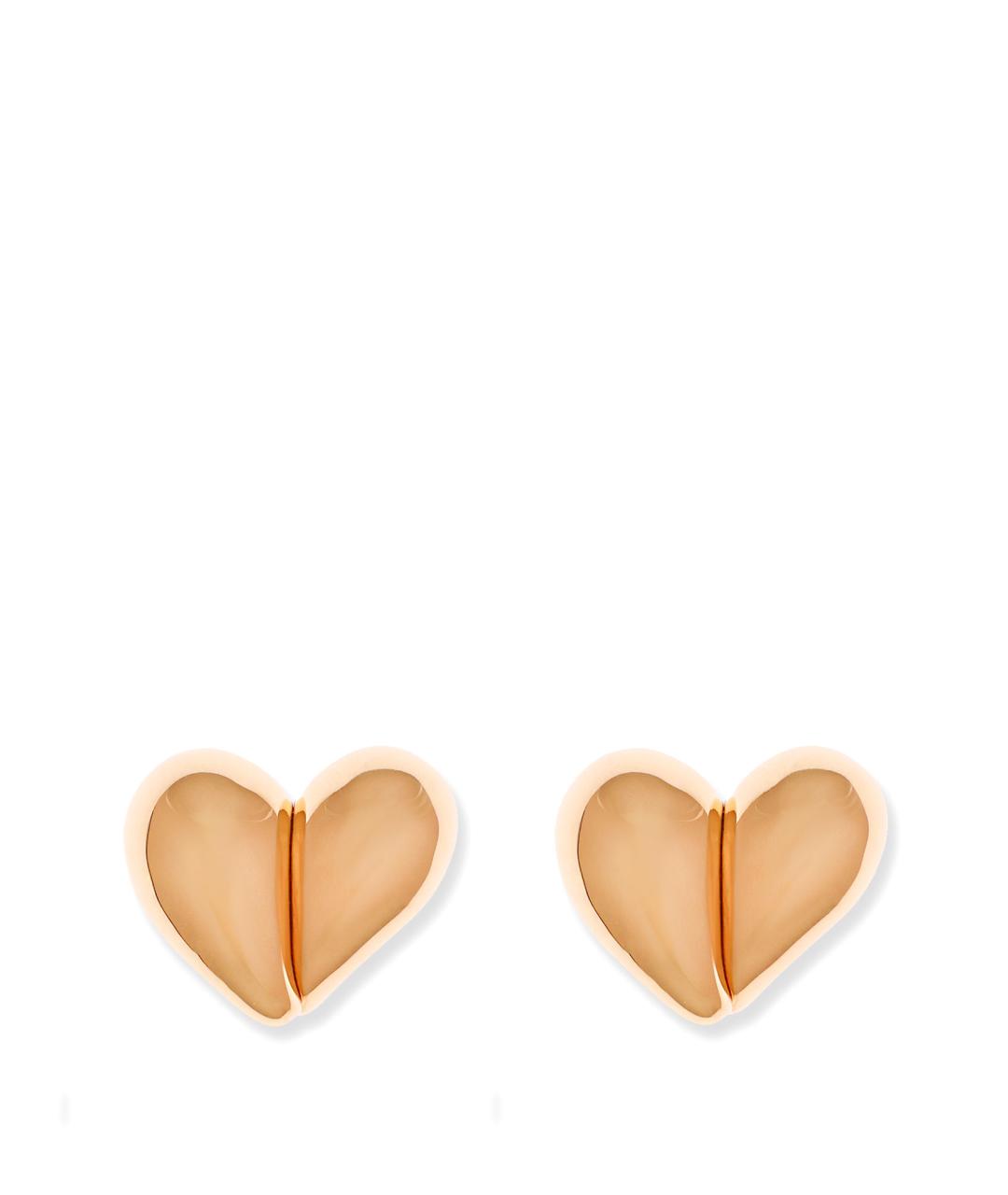 BOTTEGA VENETA Золотые серебряные серьги, фото 1